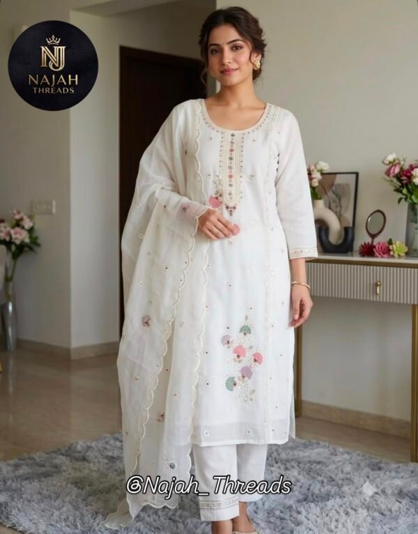WhatsApp Image 2026-07-30 at 2.24.56 PM (2) Ivory Blossom Embroidered 3-Piece Suit Set