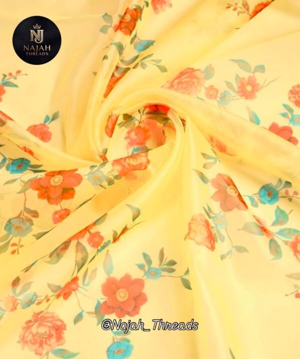WhatsApp Image 2026-07-30 at 2.56.33 PM (2) Sunshine Yellow Floral Printed & Embroidered 3-Piece Suit Set