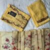 Sunlight Yellow Floral Embroidered & Printed Dupatta 3-Piece Suit Set
