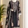 31D93E52-9363-4CF3-88E6-2E737CAE3845 Black Embroidered 3-Piece Pakistani Readymade Set