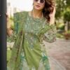 Screenshot Olive Botanical Embroidered 3-Piece Pakistani Readymade Suit Set