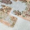 Grey & Peach Floral Printed with Embroidery 3-Piece Pakistani Readymade Se