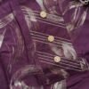Royal Purple Umbrella type Abstract Print Cotton Maxi Nighty