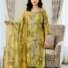 IMG_1237 Green Ethnic Motifs Embroidered Kurta with Trousers With Dupatta